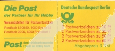 Západní Berlín MH 0012 ** - 1980 - Hrady a zámky